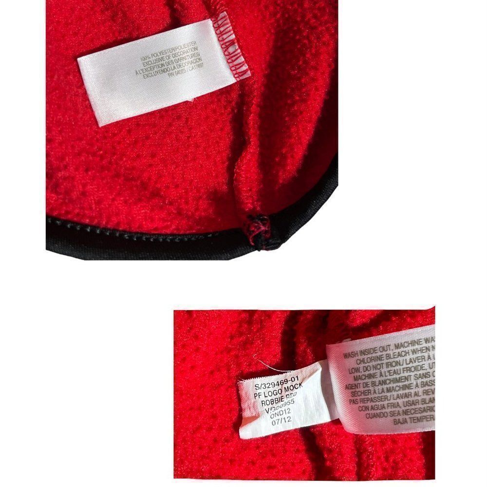 Old Navy Long-Sleeve Fleece Jacket, Robbie Red, 3/4 Sleeves, Men's Small EUC - Picture 7 of 9